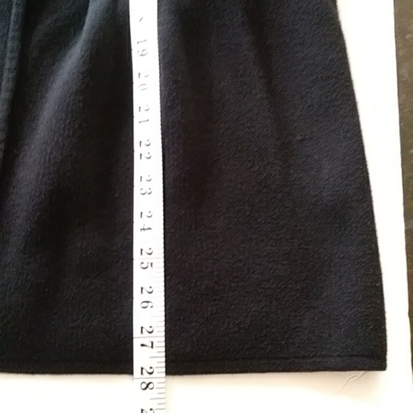 Dressbarn Woman Double Breasted Pleated Plaid Sweater Jacket 22/24 Black White - Picture 14 of 14